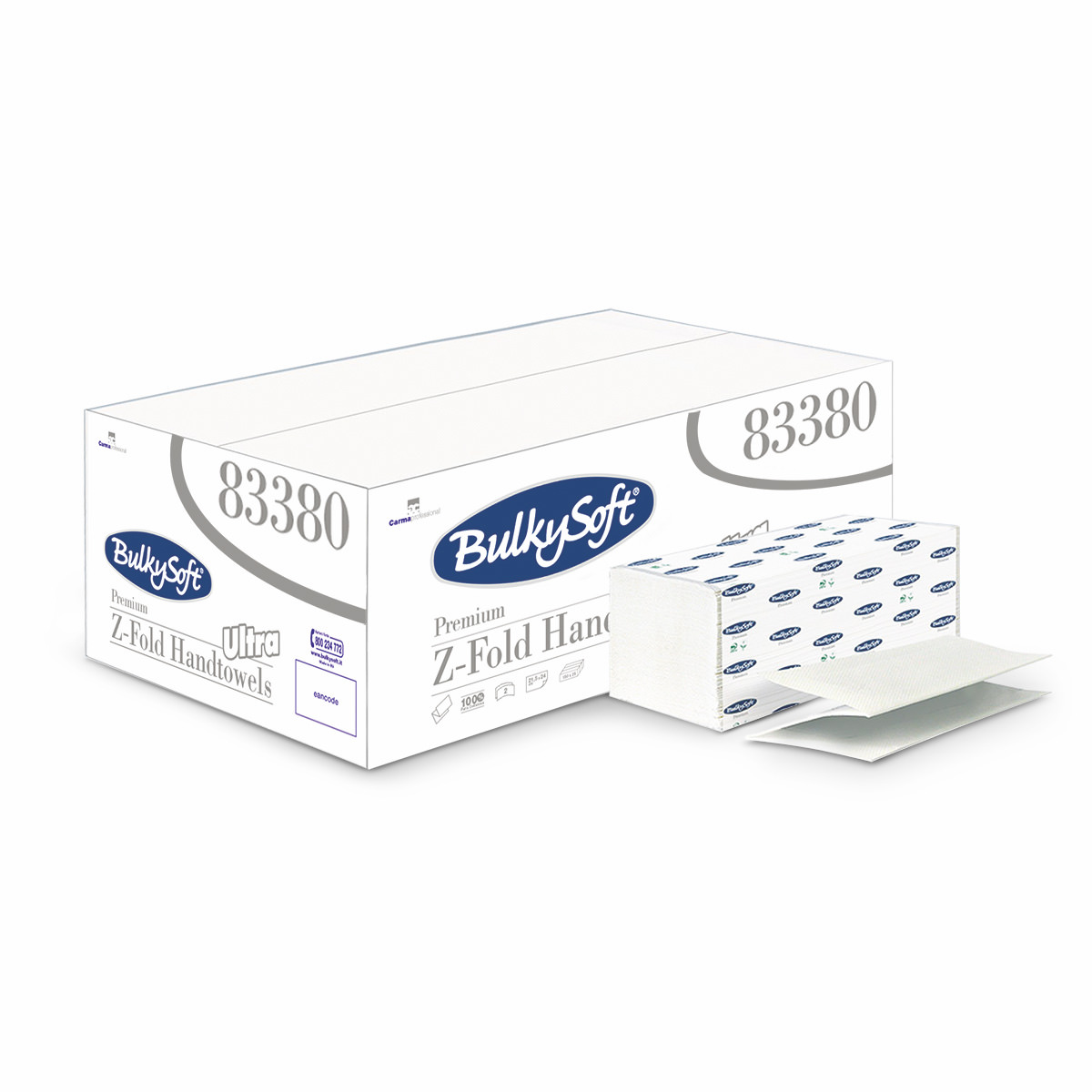 BulkySoft ® premium z-fold ultra 2-слой